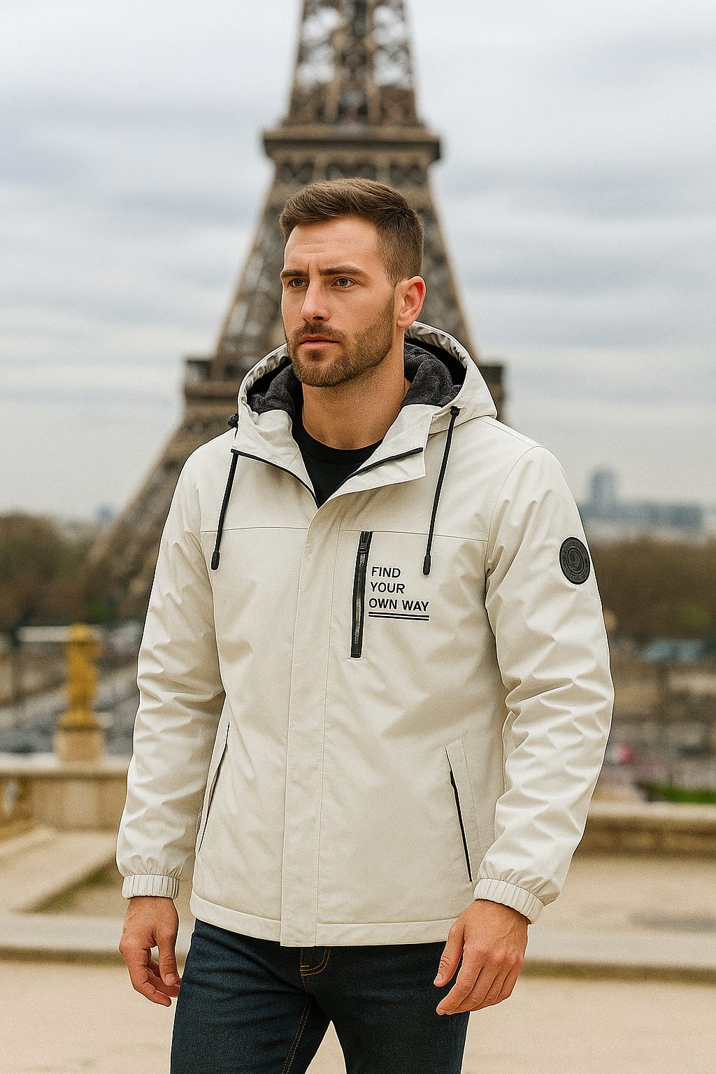 Wasserdichte Herrenjacke