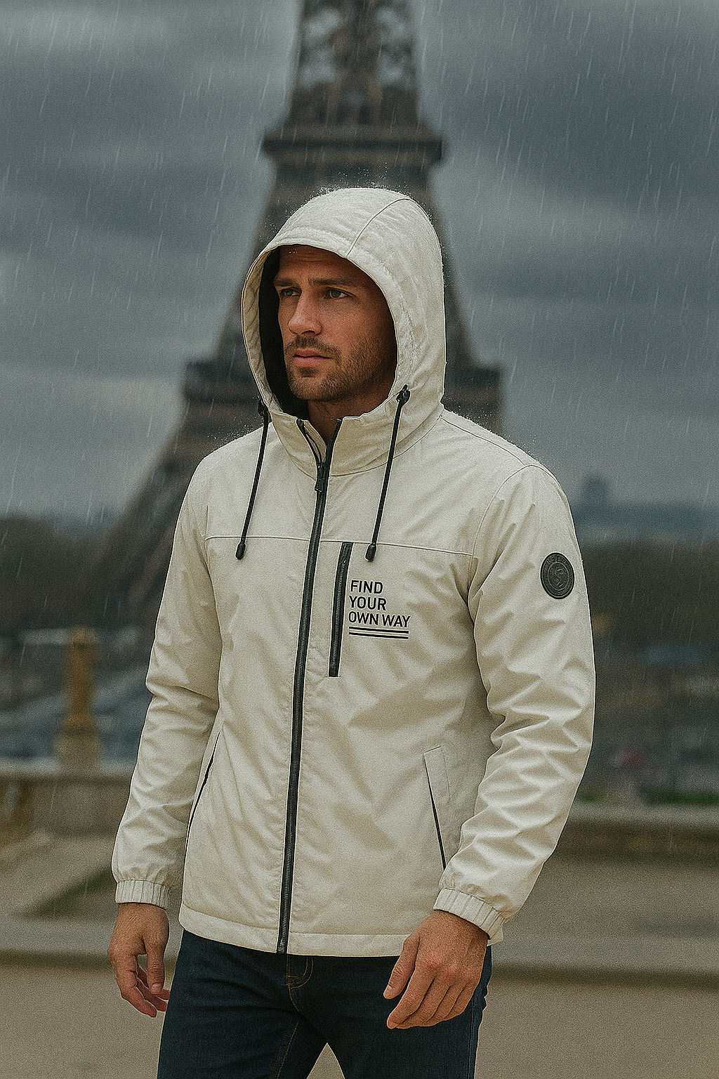 Wasserdichte Herrenjacke