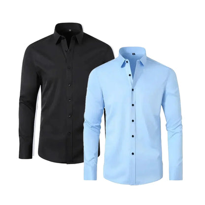Herren Slim Fit UltraTech™ Hemd (Kaufe eins, bekomme eins gratis!)