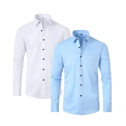 Herren Slim Fit UltraTech™ Hemd (Kaufe eins, bekomme eins gratis!)