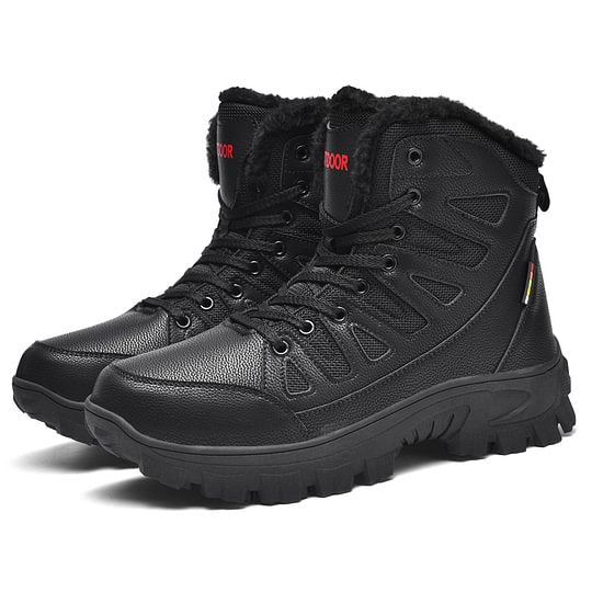Herren-Kampfstiefel wasserdicht, rutschfest, Wanderstiefel, durchtrittsicher, verstauchungssicher, Arbeitsstiefel