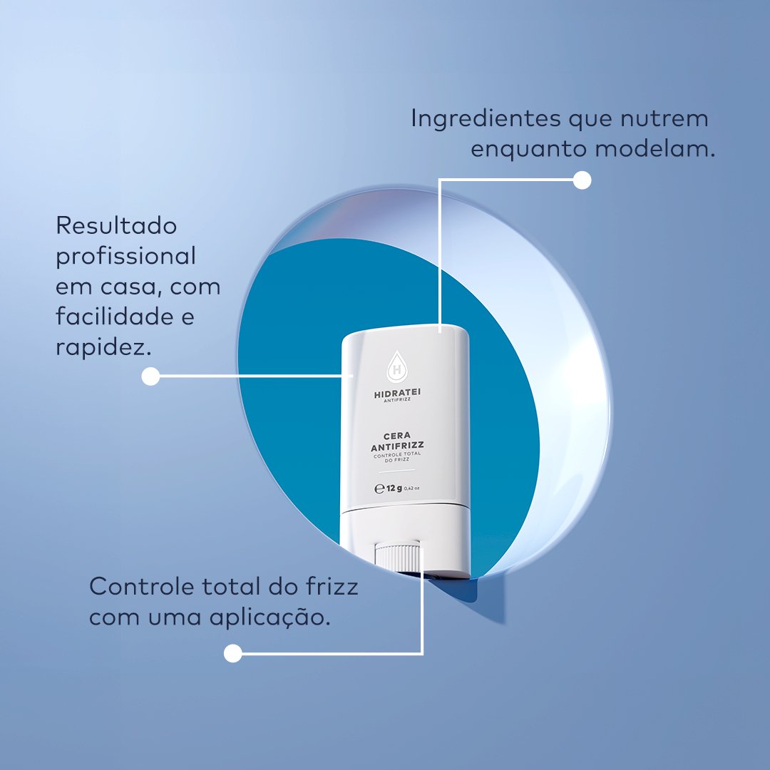 CERA STICK ANTIFRIZZ  Hidratei 12g