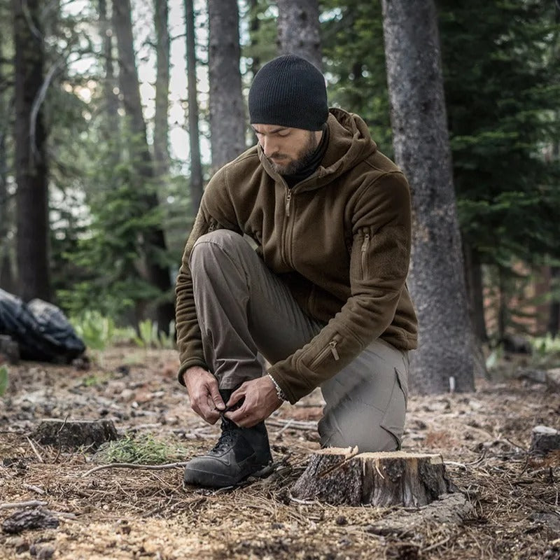CRAFTECH THERMACORE Gen 1.2 Olive-Green Tactical Fleece Jacket