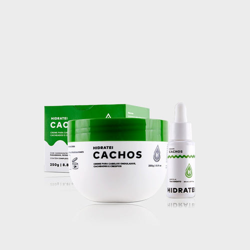 Máscara Cachos + Booster Tratamento